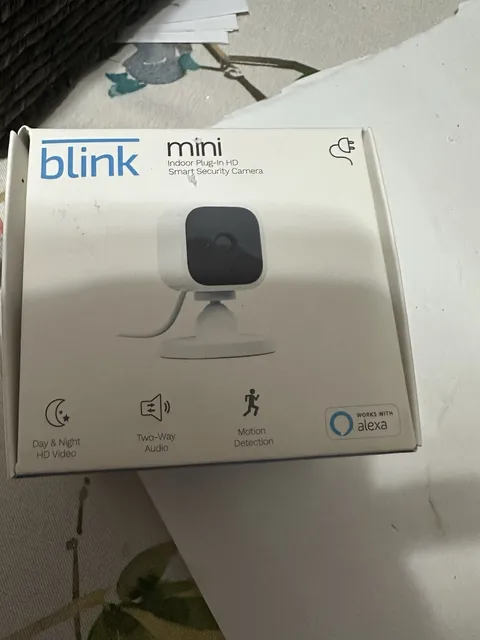 Blink BCM00300U Mini Indoor Plug-in Smart Surveillance Camera.