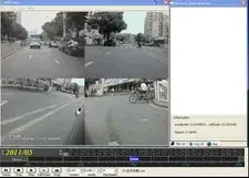 4ch Mobile DVR Recorder GPS Quad Motion Video Accident Proof Truck-Car-Bus 16GB