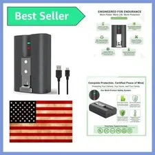 1 Pack 6040mAh V4 Battery Replacement for Ring-Doorbell Camera 2/3/3+/3plus/4...