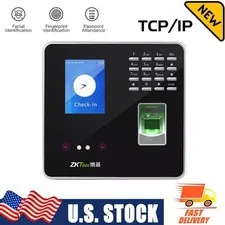 ZKTeco FA200 Time Clock Biometric Face Fingerprint Employee Attendance Machine