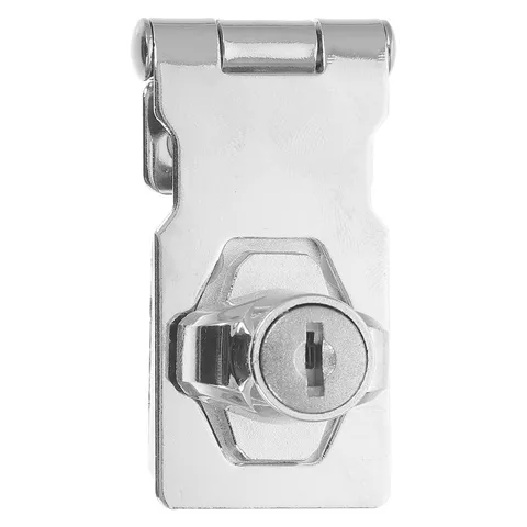 Keyed Hasp Locks Stainless Steel Safety Lock Keyed Locking Hasp for Cabinets