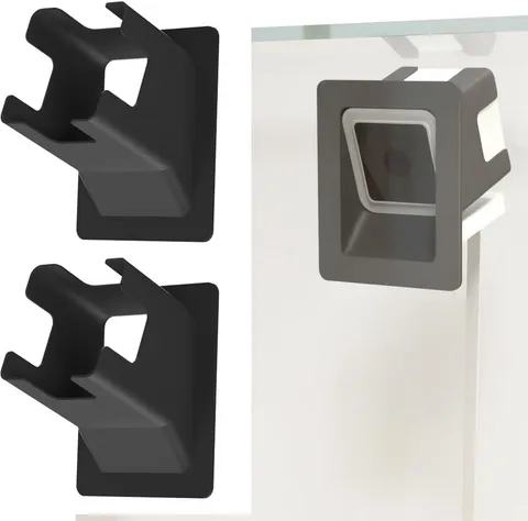 2 Pack Angled Window Mount for Wyze Cam V4 V3, Tilts 20 Degrees