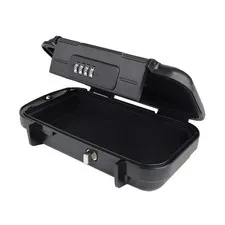 Travel Storage Box with 4 Digit Combination Lock and Water Resistant Design