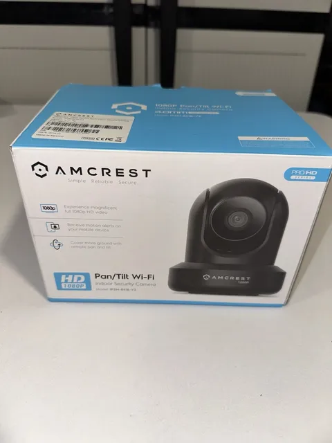 Amcrest IP2M-841B Indoor Pan/Tilt 1080P WiFi IP Security Camera - Black