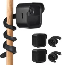 2 Pack Flexible Twist Mount for Blink Outdoor 4/Outdoor 2K+/3Rd Gen, Weatherproo