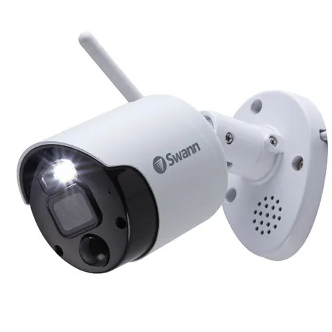 Swann SWNVW-500CAM 1080p Full HD WiFi CCTV Camera Flashing Lights Siren Audio