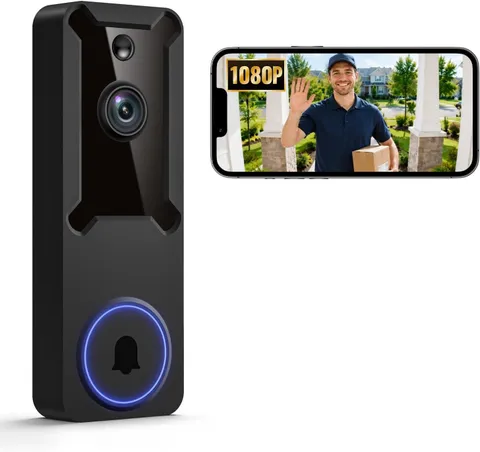 Ring Video Doorbell Camera Motion Detection Wireless