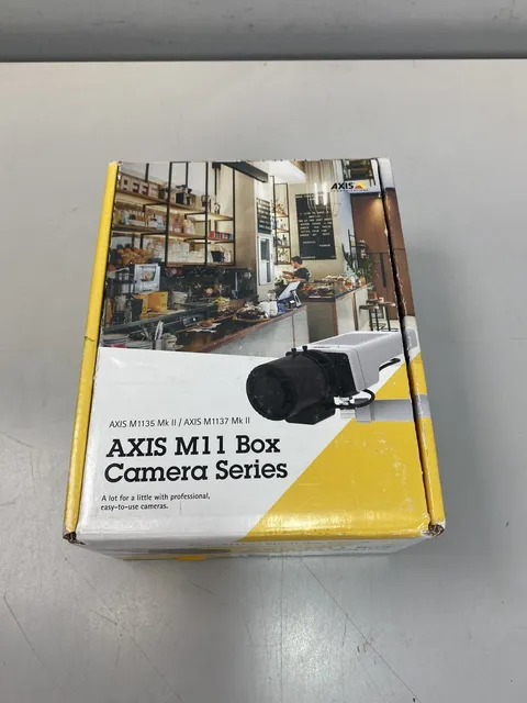 Axis 02484-001 M1137 5 Megapixel Network Indoor Box Security Camera