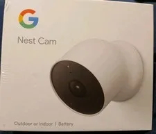 NEW! FACTORY SEALED Google Nest Cam Indoor/Outdoor ~ Battery 