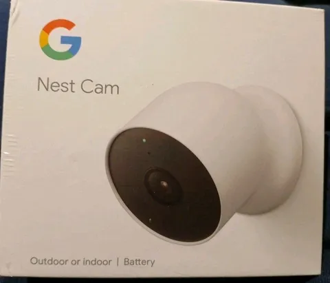 NEW! FACTORY SEALED Google Nest Cam Indoor/Outdoor ~ Battery 