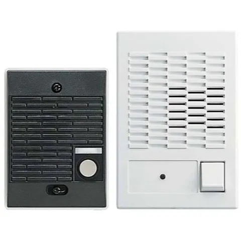 C-123L/A Door Answering Intercom System Set, 2-Piece, Includes C-D Door Station,