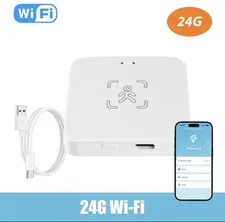 Tuya Zigbee WiFi Human Presence Sensor MmWave Radar Detector With Luminance