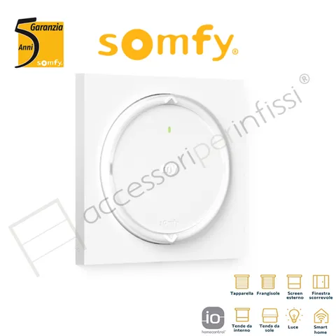 AMY 1 Io - 1 Channel Wall Control Somfy