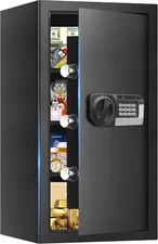 Large Fireproof Safe with Digital Keypad & Key Lock, 6.2 Cuft Security Box