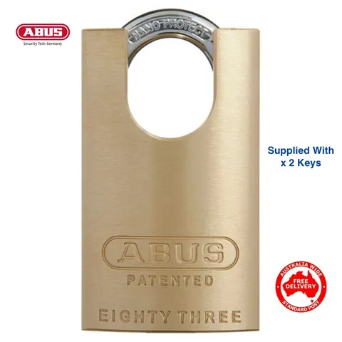Abus Bike Padlocks, Bicycle Padlock-ABUS 83CS/45-German Quality-FREE POSTAGE!