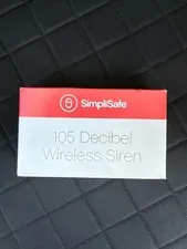 SimpliSafe 105 Decibel Wireless Siren WS1000 - NEW