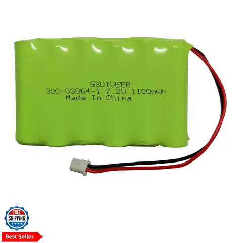 300-03864-1 Battery 7.2V 1100mAh Compatible with Honeywell Alarm Lynx WALYNX-...