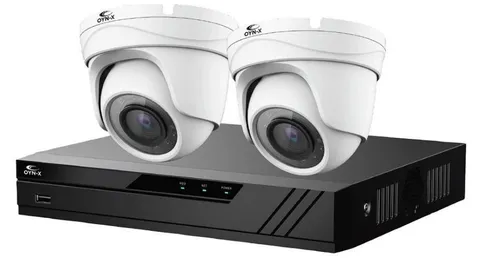 4CH DVR 4K Kit With 1TB HDD & 2x Turret Camera - EAGLE-4-2TUR-8MP-1TB