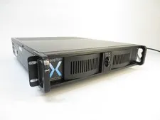 Exacq 3208-96-3000-R2 Hybrid NVR, 32 analog & 8 IP Chan inputs expandable to 64
