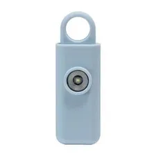 Personal Panic Alarm 130dB and Strobe Blue Security Safety Loud Keychain Panic