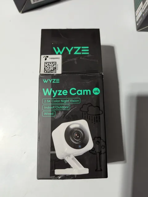 Wyze Cam v4 - 2.5K QHD Indoor/Outdoor WiFi Smart Security Camera