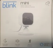 Blink Mini Indoor Plug-In Live HD Smart Security Camera (New in Box)
