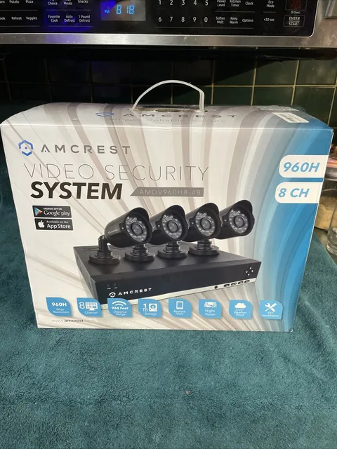 Amcrest AMDV960H4-4B Video Security System NEW OPEN BOX