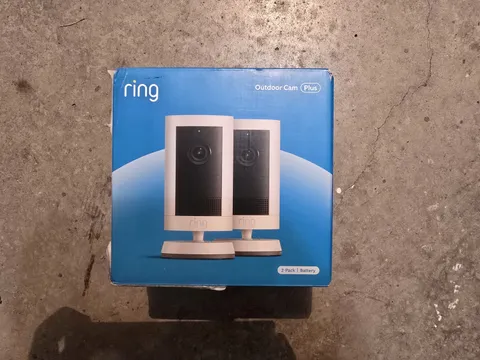Brand New Ring Outdoor Cam Plus 2 - Pack Battery 2K HD