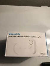 GoveeLife Upgraded Smart Water Leak Detector 1s with 1804ft Ultra-Long Range 1+1