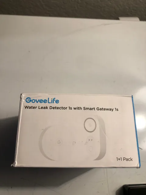 GoveeLife Upgraded Smart Water Leak Detector 1s with 1804ft Ultra-Long Range 1+1