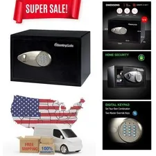 Secure Your Valuables: Medium Digital Safe with Bolt Down Kit - 8.7 x 13.8 IN