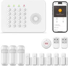 Alarm System for Home Security,Diy Wireless Home Alarm System with Door and Moti