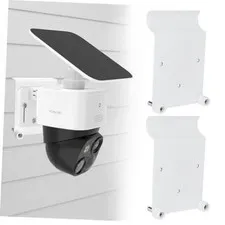 2 Pack Vinyl Siding Mount Compatible with Eufy 2Pack White Vinyl Siding Mount