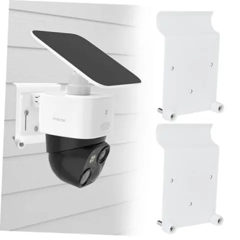 2 Pack Vinyl Siding Mount Compatible with Eufy 2Pack White Vinyl Siding Mount