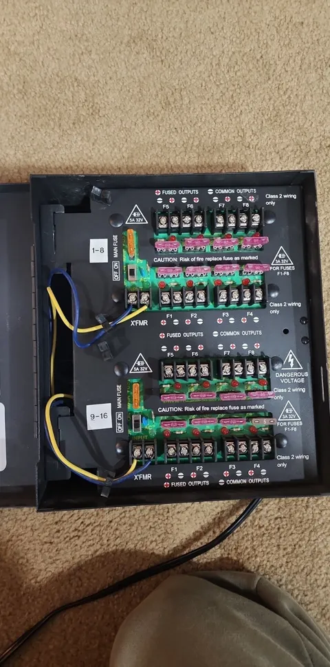 Preferred Power Products 16 Channel 24V Power Supply P3AC24-16-8L