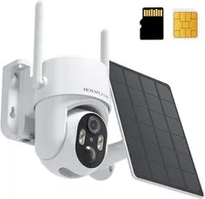 4G LTE Wireless Security Camera with Solar Power and Motion Detection Features