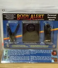 Body Alert Personal Security Alarm By Excalibur W/120-Dec. Multi-tone Siren NEW!