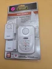 Defiant Wireless Home Security Door Window Alarm Kit  Zone Stand Alone - NEW