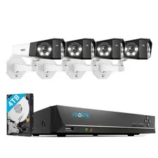 Reolink Duo 3 PoE 16MP Security Camera System 24CH NVR 2TB HDD Smart Detection