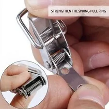 4pcs Duck-mouth Buckle Mini Lock Gift Suitcase Case Buckles Toggle Hasp Latch A3