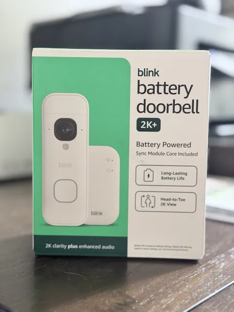 Blink Video Doorbell 2nd Gen With Sync Module 2 New Factory Sealed!
