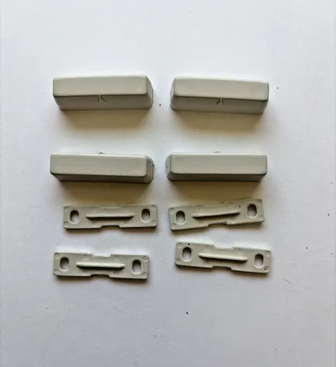 4 Magnets Door Window Alarm White Security System Venting Replacement