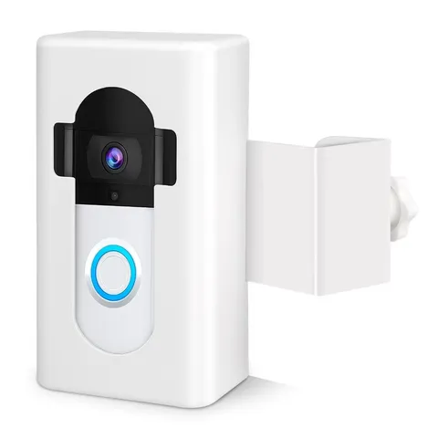 No Drilling Mounting Bracket Video Doorbell Holder for Rental, Dorm, Office