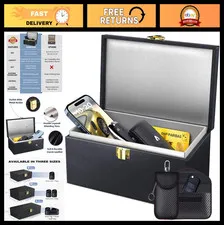 Faraday Box & Bags for Car Keys - Signal Blocking Safe, Keyless Entry Protector