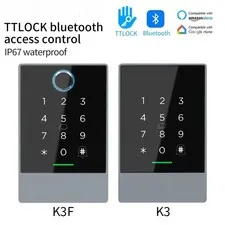 Fingerprint Door Status Sensor Gateway Smart Phone App Door AccessControl System