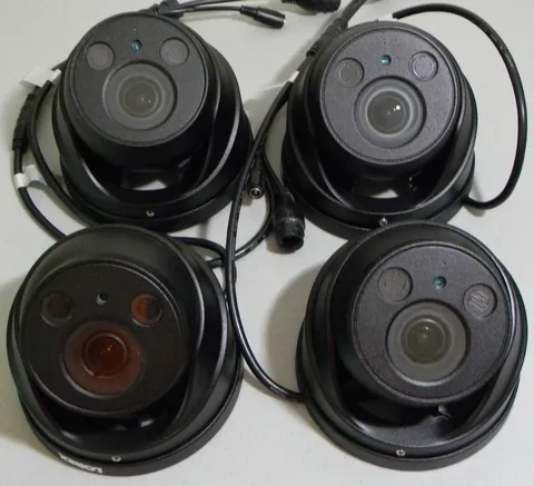 LOREX LNE8974A-C 4K IP DOME SECURITY CAMERA 8MP AUDIO (LOT OF 4 CAMERAS)