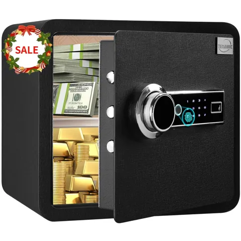 Wall Mountable Security Box with Leather Interior