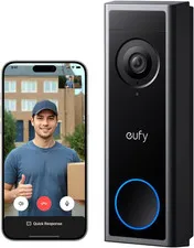 eufy Security Video Doorbell C30, Battery Powered, 2K FHD, No Subscription | 165