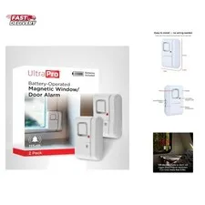 Magnetic Window and Door Alarm 2-Pack