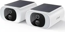 ieGeek Outdoor Solar Camera Wireless,Embedded Solar Panel, AI Motion Detection